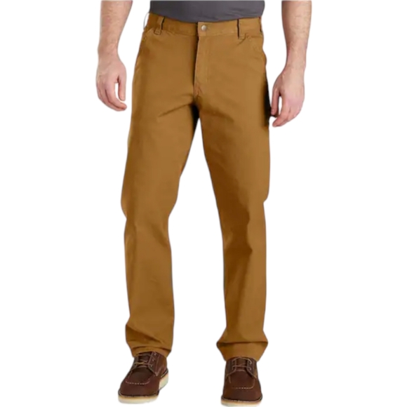 Carhartt Other - Carhartt Pants: 103279 211 Brown Rugged Flex Relaxed Fit Duck Utility sz 32x32